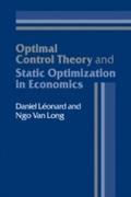Optimal Control Theory and Static Optimization in 