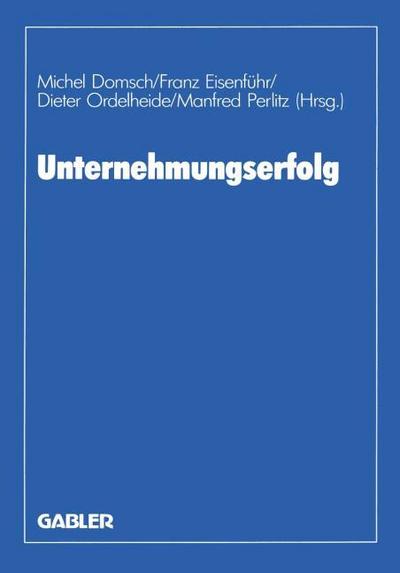 Unternehmungserfolg