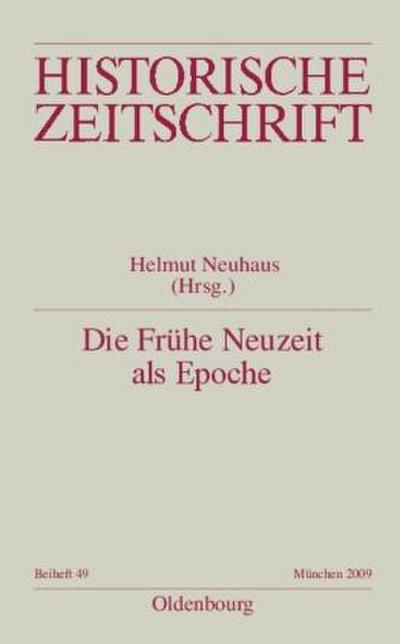 Die Frühe Neuzeit als Epoche
