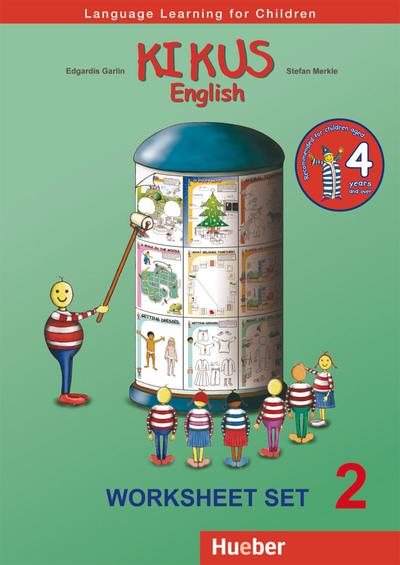 KIKUS Englisch: Language Learning for Children.English as a foreign language / Worksheet Set 2