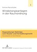 Windenergieanlagen in der Raumordnung