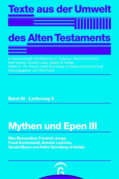 Mythen und Epen III