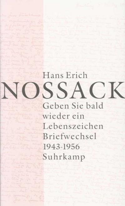 Geben Sie bald wieder ein Lebenszeichen, 2 Teile
