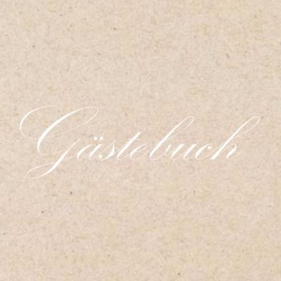 Gästebuch - Leinen-Optik