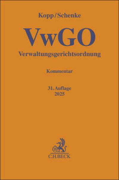 Verwaltungsgerichtsordnung. VwGO