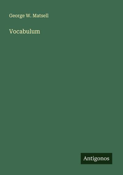 Vocabulum