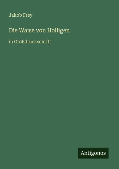 Die Waise von Holligen