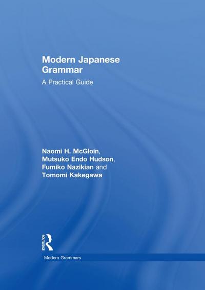 Modern Japanese Grammar