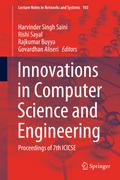 Innovations in Computer Science and Engineering