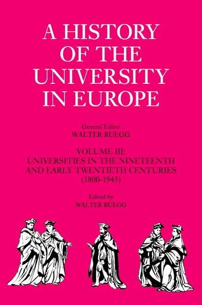 A History of the University in Europe