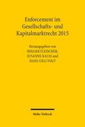 Enforcement im Gesellschafts- und Kapitalmarktrecht 2015