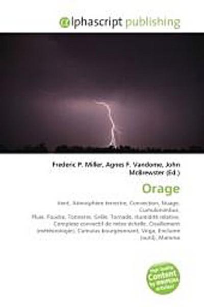 Orage - Frederic P. Miller