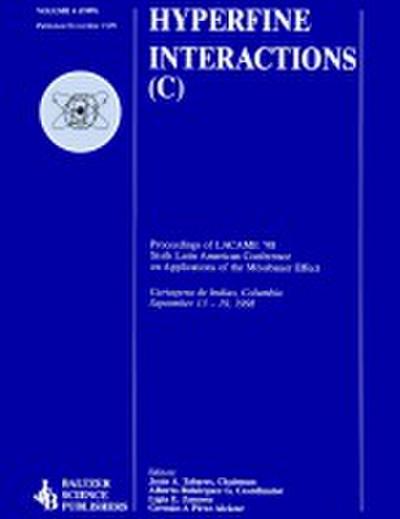 Proceedings of the LACME ’98 Sixth Latin American Conference on Applications of the Mössbauer Effect
