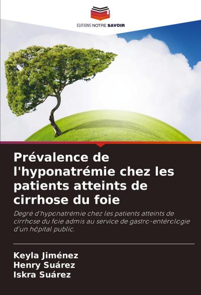 Prévalence de l’hyponatrémie chez les patients atteints de cirrhose du foie