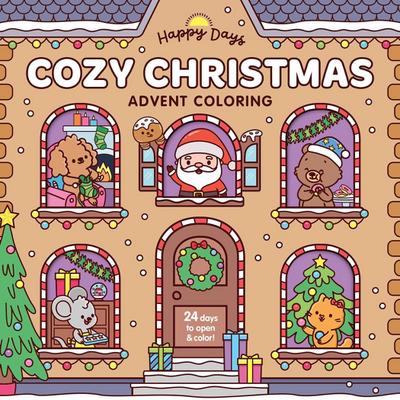 Cozy Christmas Advent Coloring Book