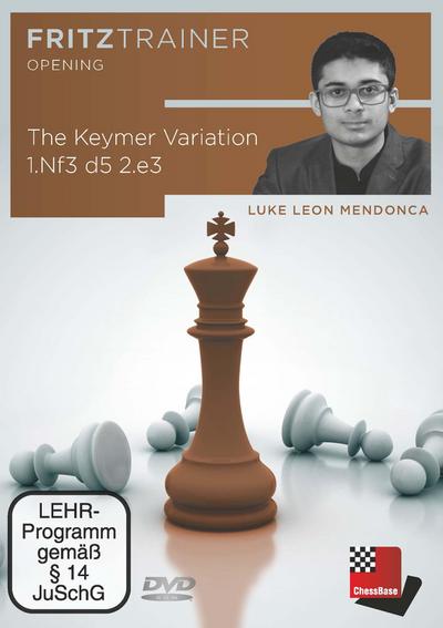 The Keymer Variation 1.Nf3 d5 2.e3, DVD-ROM