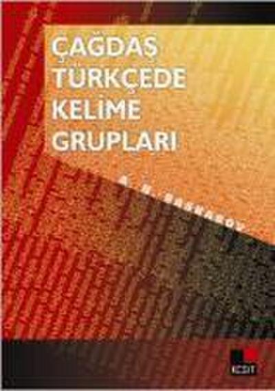 Cagdas Türkcede Kelime Gruplari