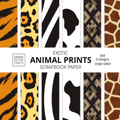 Exotic Animal Prints Scrapbook Paper