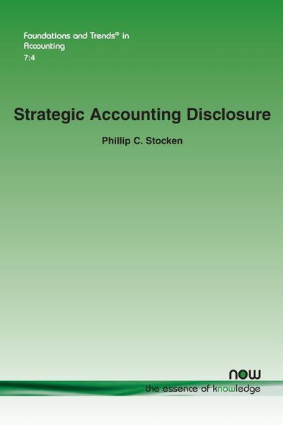 Strategic Accounting Disclosure