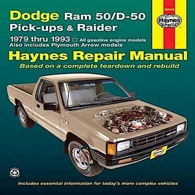 DODGE RAM 50/D-50 PICKUPS & RA