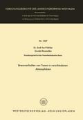 Brennverhalten von Tonen in verschiedenen Atmosphären