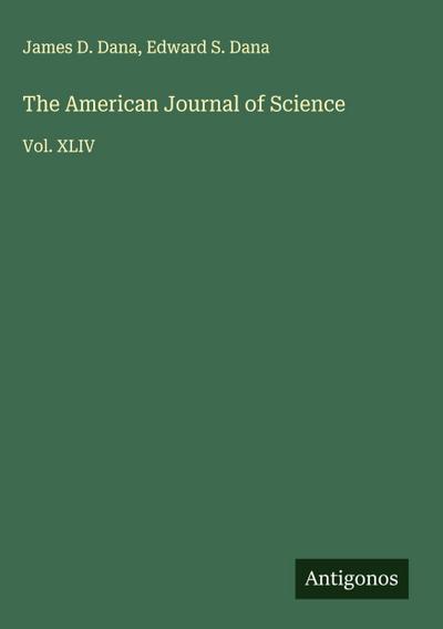 The American Journal of Science