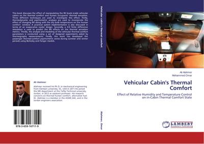 Vehicular Cabin’s Thermal Comfort
