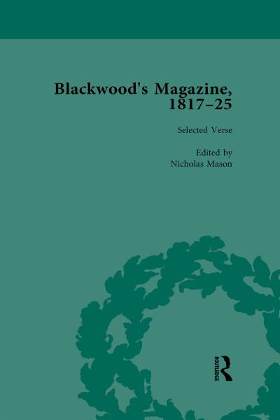 Blackwood’s Magazine, 1817-25, Volume 1