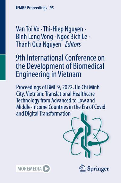 9th International Conference on the Development of Biomedical Engineering in Vietnam