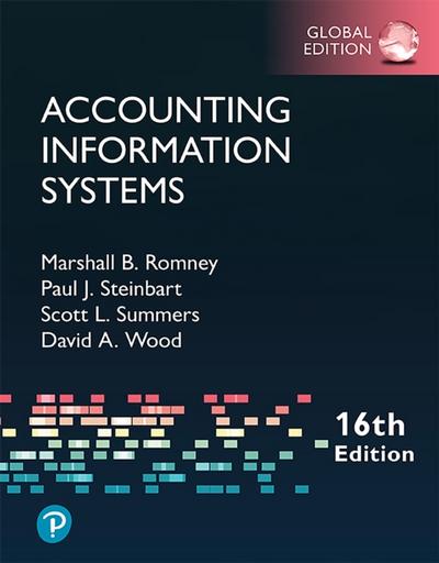 Accounting Information Systems, Global Edition