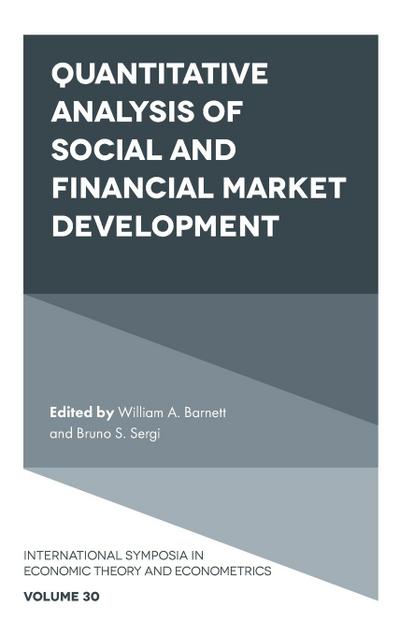 Quantitative Analysis of Social and Financial Market Development
