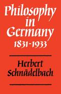 Philosophy in Germany 1831 1933