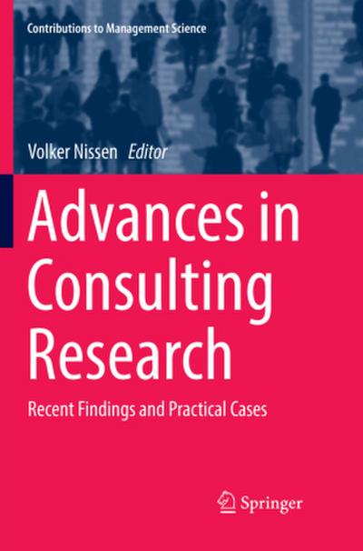 Advances in Consulting Research
