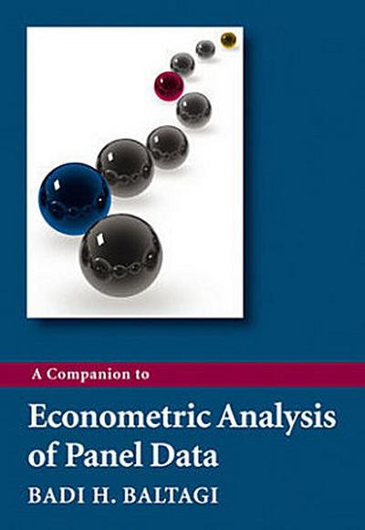 A Companion to Econometric Analysis of Panel Data
