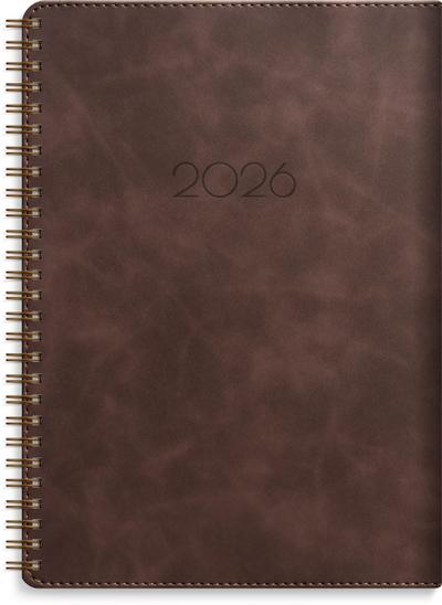 Burde Kalender 2026 Senator A5 Twist braun
