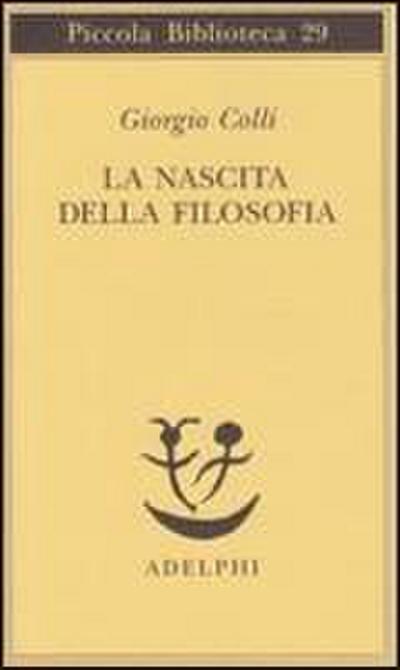 La nascita della filosofia