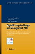 Digital Enterprise Design & Management 2013