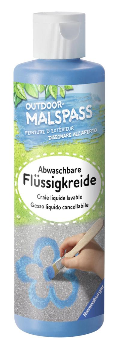 Ravensburger 29077 - Outdoor Malspaß Flüssigkreide Blau