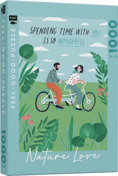 Feel-good-Puzzle 1000 Teile - NATURE LOVE: Spending time with you is so wonderful