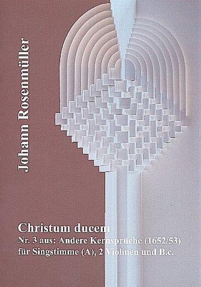 Christum ducemfür Alt, 2 Violinen und Bc