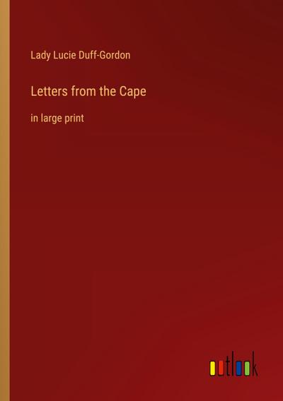 Letters from the Cape
