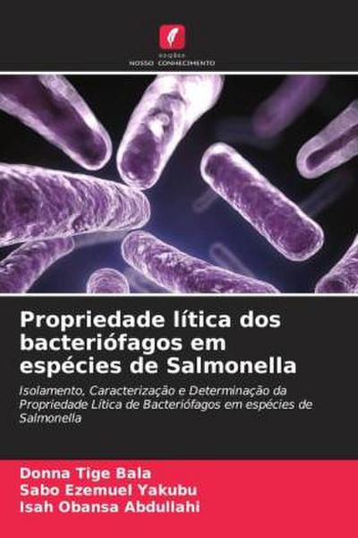 Propriedade lítica dos bacteriófagos em espécies de Salmonella