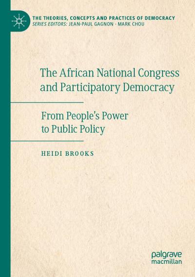 The African National Congress and Participatory Democracy