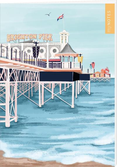 myNOTES Papeterie: Notizheft Simply, Katy - Brighton Pier