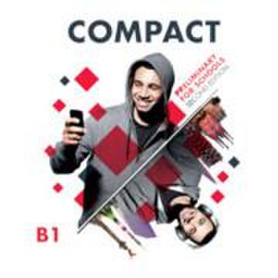 Compact Preliminary for Schools Student’s Book Without Answers with Online Practice and Workbook Without Answers with Audio Download