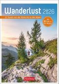 Wanderlust Wochen-Kulturkalender 2026 - 53 Touren von Sylt bis zu den Alpen