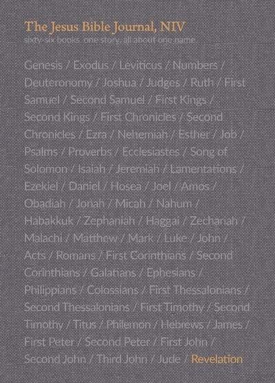 The Jesus Bible Journal, Revelation, Niv, Paperback, Comfort Print