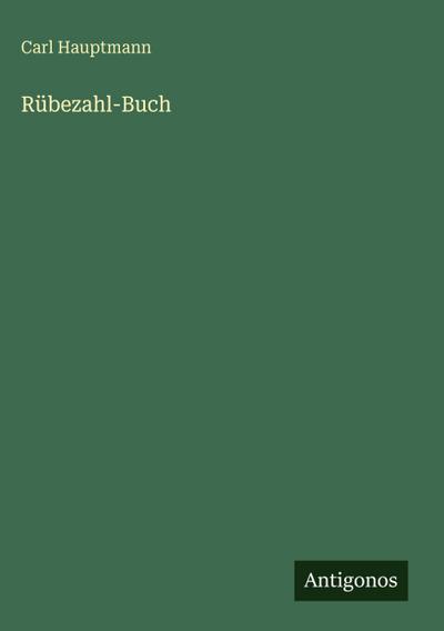 Rübezahl-Buch