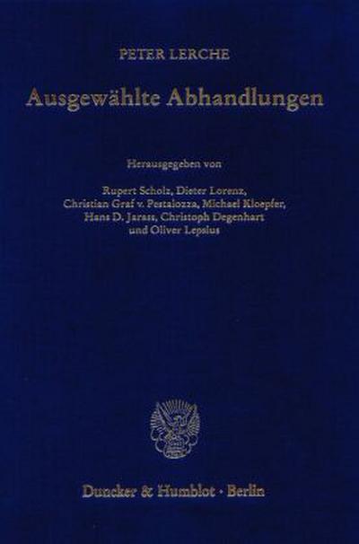 Ausgewählte Abhandlungen