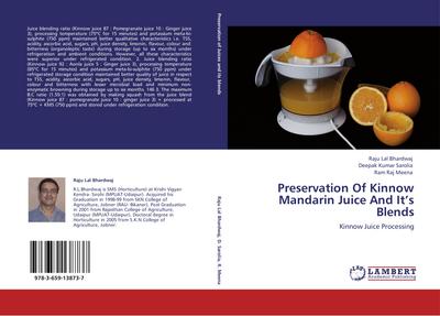 Preservation Of Kinnow Mandarin Juice And It’s Blends
